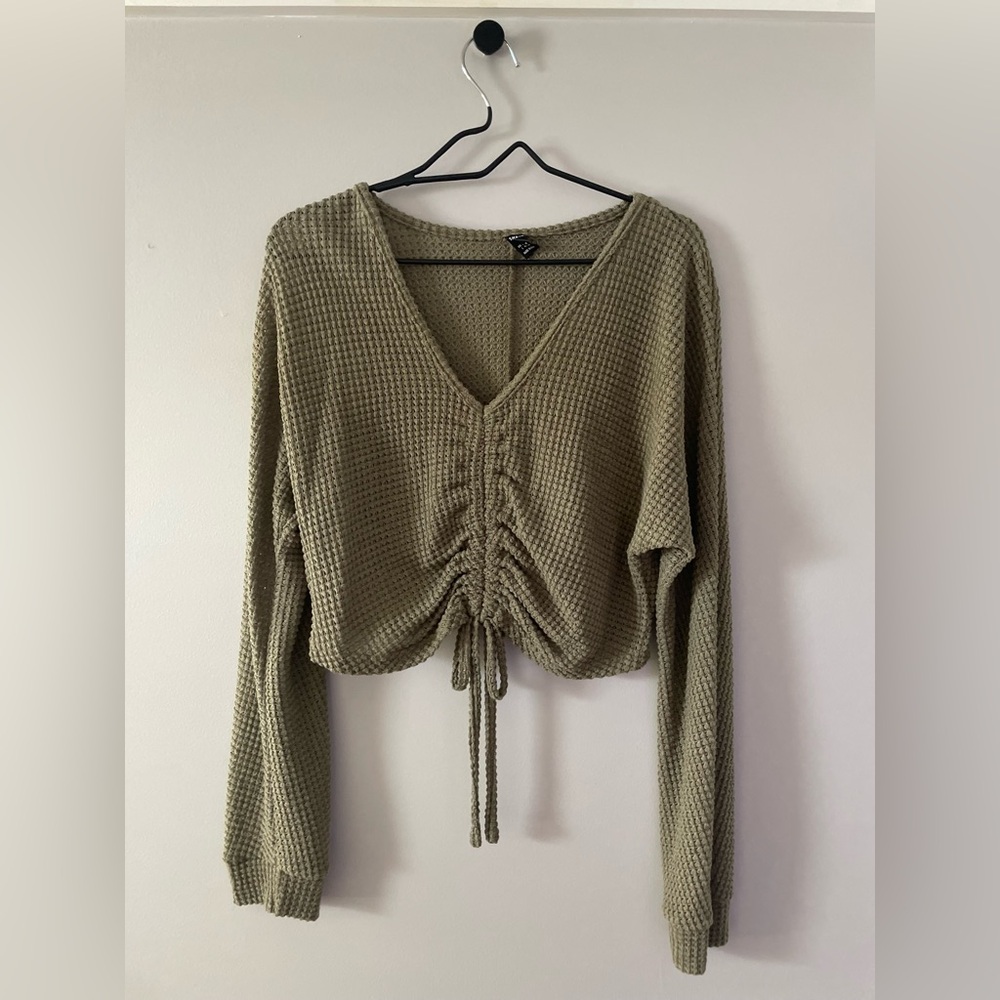 Women’s waffle shirt